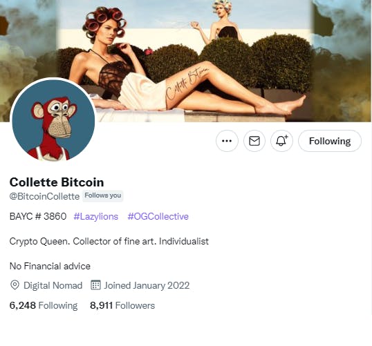 Cover Image for Collette Bitcoin