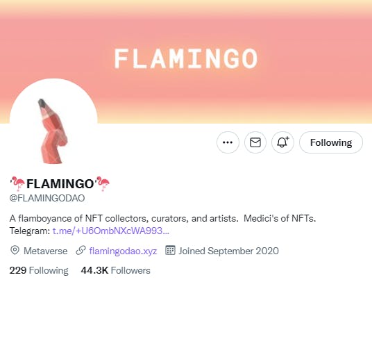 Cover Image for Flamingo DAO
