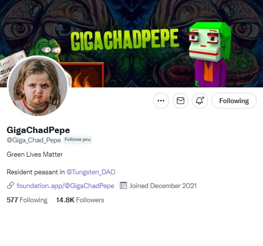 Cover Image for Giga Chad Pepe