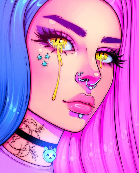 Cover Image for "Acid Tear" by Meowgress | Marika